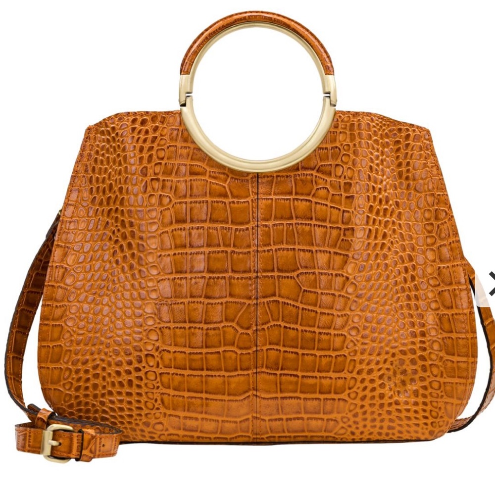 Offers welcomed! Patricia Nash Arenzano Leather Double Ring Shopper